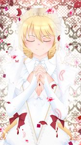 Preview wallpaper girl, bride, anime, art