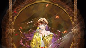 Preview wallpaper girl, cloak, anime, art