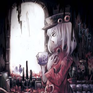 Preview wallpaper girl, cloak, cap, anime, art