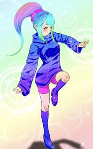 Preview wallpaper girl, dance, anime, art
