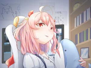 Preview wallpaper girl, demon, anime, art