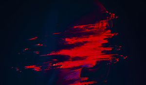 Preview wallpaper girl, distortion, anime, art