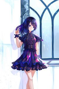 Preview wallpaper girl, dress, anime