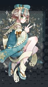 Preview wallpaper girl, ears, anime, art