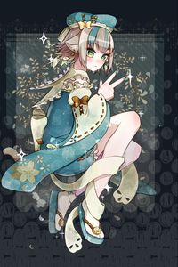 Preview wallpaper girl, ears, anime, art