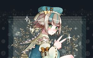 Preview wallpaper girl, ears, anime, art