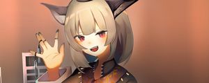 Preview wallpaper girl, ears, costume, anime