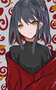 Preview wallpaper girl, elf, anime, art