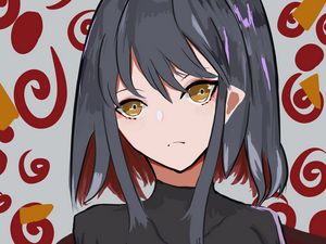 Preview wallpaper girl, elf, anime, art