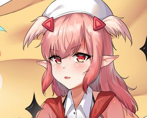 Preview wallpaper girl, elf, glance, anime