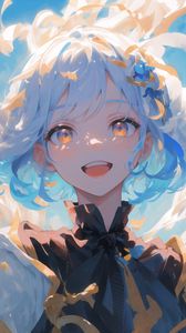 Preview wallpaper girl, emotion, anime, art