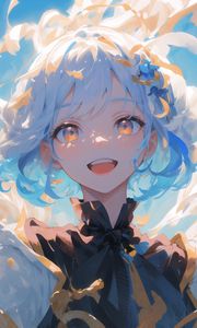 Preview wallpaper girl, emotion, anime, art