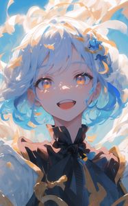 Preview wallpaper girl, emotion, anime, art