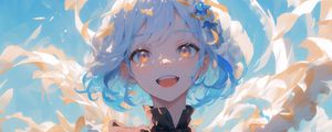 Preview wallpaper girl, emotion, anime, art