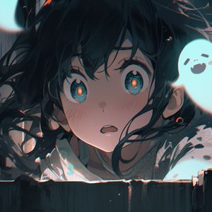 Preview wallpaper girl, emotion, eyes, anime, art