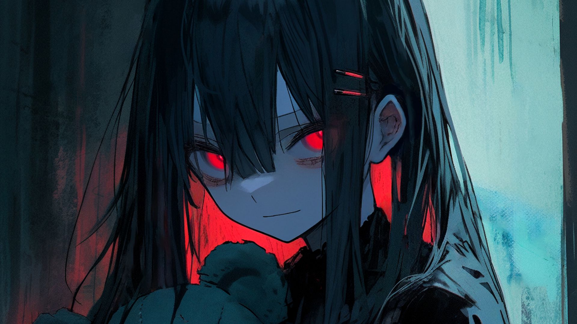 Girl - Dark Anime Wallpaper Download