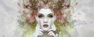 Preview wallpaper girl, fantasy, face, art