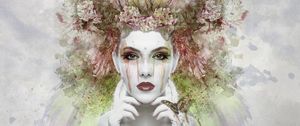 Preview wallpaper girl, fantasy, face, art