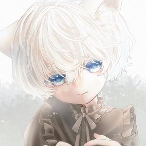 Preview wallpaper girl, gesture, glance, anime, light