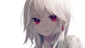 Preview wallpaper girl, glance, bottle, anime