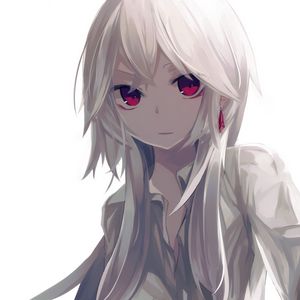 Preview wallpaper girl, glance, bottle, anime