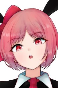 Preview wallpaper girl, glance, ears, hare, anime, art