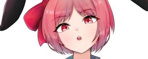 Preview wallpaper girl, glance, ears, hare, anime, art