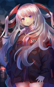 Preview wallpaper girl, glance, fantasy, anime