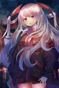 Preview wallpaper girl, glance, fantasy, anime