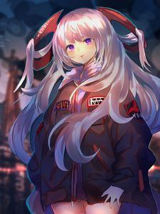 Preview wallpaper girl, glance, fantasy, anime