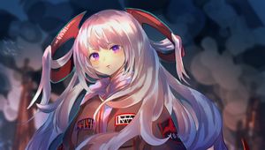 Preview wallpaper girl, glance, fantasy, anime