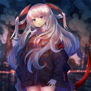 Preview wallpaper girl, glance, fantasy, anime