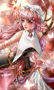 Preview wallpaper girl, glance, fantasy, anime, art