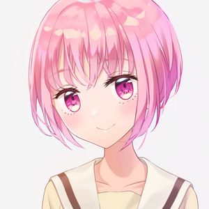 Preview wallpaper girl, glance, form, anime
