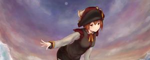 Preview wallpaper girl, glance, pose, anime