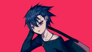 Preview wallpaper girl, glance, style, anime, art