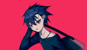 Preview wallpaper girl, glance, style, anime, art