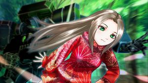 Preview wallpaper girl, glare, anime