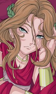 Preview wallpaper girl, goddess, moody, anime