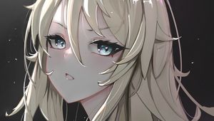 Preview wallpaper girl, hair, portrait, anime