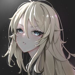 Preview wallpaper girl, hair, portrait, anime