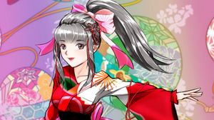 Preview wallpaper girl, kimono, bow, anime