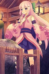 Preview wallpaper girl, kimono, japan, anime, art