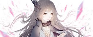 Preview wallpaper girl, magician, fantasy, anime, art