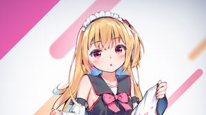 Preview wallpaper girl, maid, anime, art