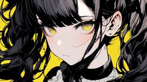 Preview wallpaper girl, maid, emotion, anime, art