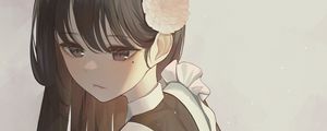 Preview wallpaper girl, maid, uniform, anime