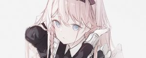 Preview wallpaper girl, maid, uniform, anime, art