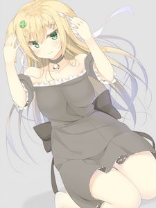 Preview wallpaper girl, neko, dress, anime