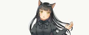 Preview wallpaper girl, neko, ears, tail, anime